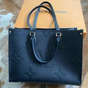 Louis Vuitton Onthego MM Monogram Empreinte
